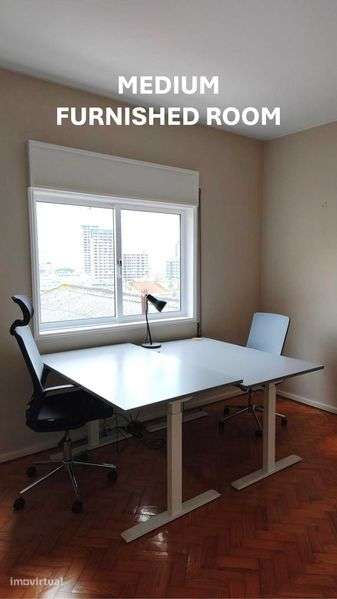 Escritório luminoso para 2 pessoas — 350€/mês, tudo incluído - Grande imagem: 3/3