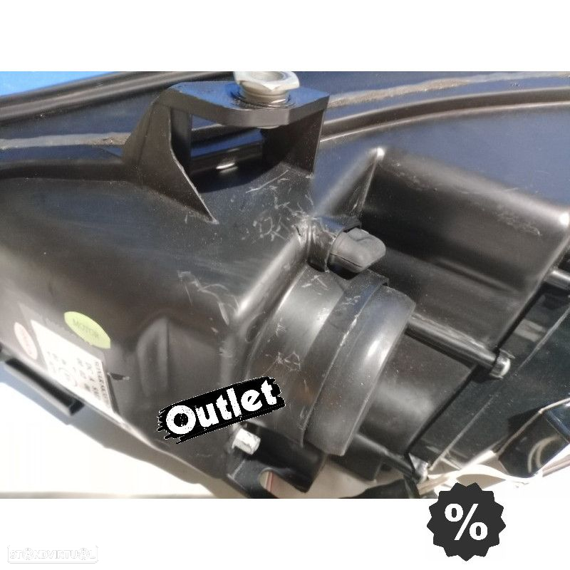 R145027C1 FARÓIS BMW SÉRIE 5 E60 03-07 OLHOS DE ANJO CCFL FUNDO PRETO - 5
