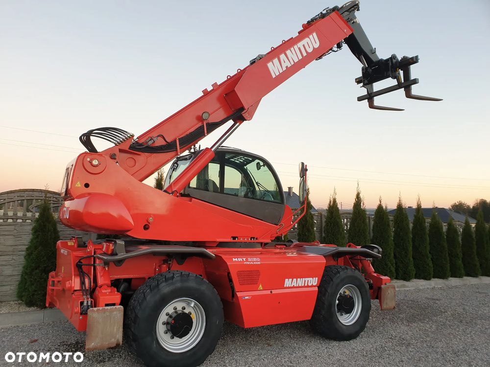 Manitou MRT ROTO 2150 Privilege KOSZ/WIDŁY/PILOT SPROWADZONA SUPER STAN - 40