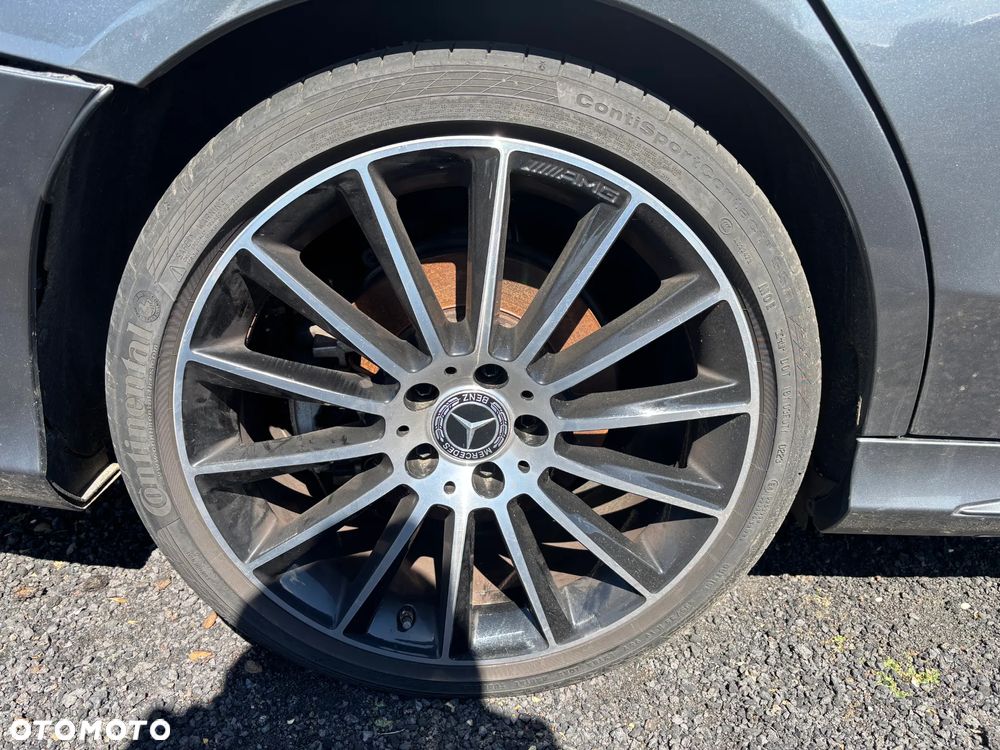 Mercedes C klasa w205 lift felgi koła AMG 19 255/35/19 continental - 1