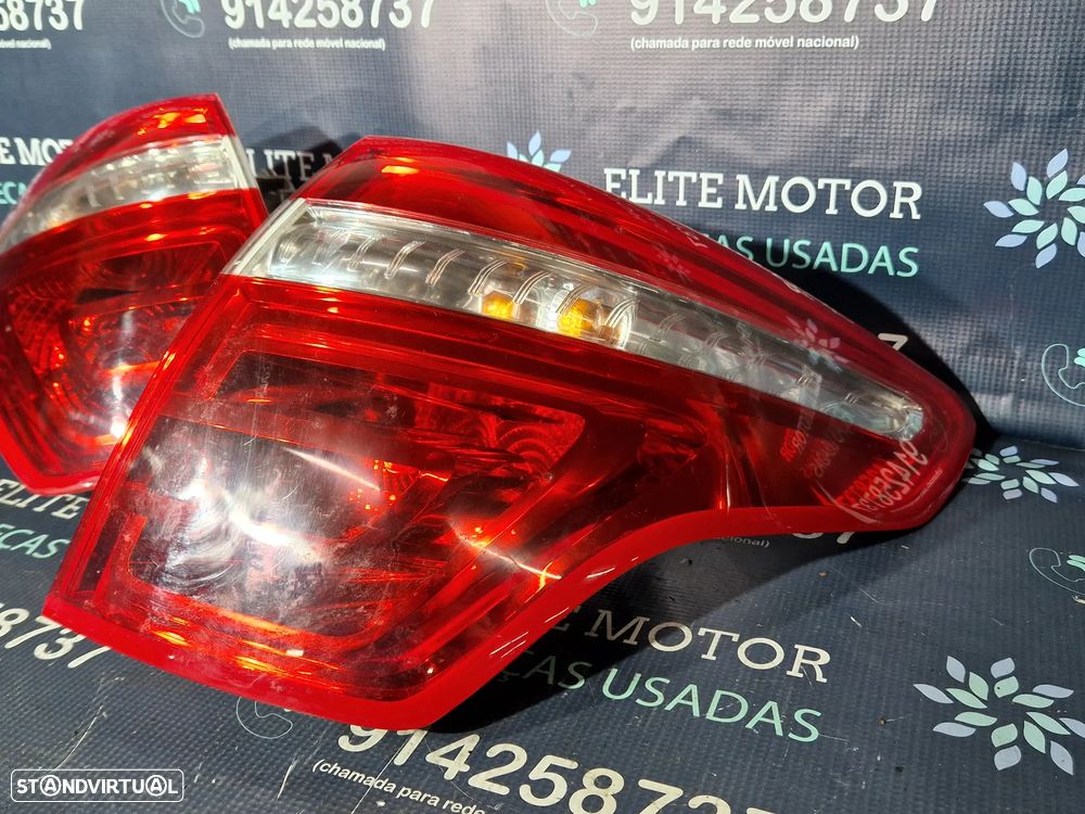 Farolins usados CITROEN C4 PICASSO farolim traseiro - 2