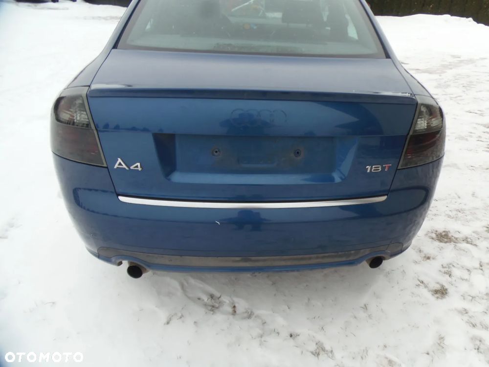 AUDI A4 B6 1,8T 2003R DRZWI LAMPY ZDERZAK SILNIK SKRZYNIA W CAŁOŚCI NA CZĘŚCI DAWCA - 4