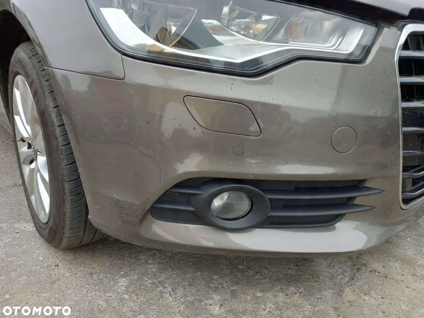 AUDI A6 C7 ZDERZAK PRZÓD PRZEDNI LY1P - 4