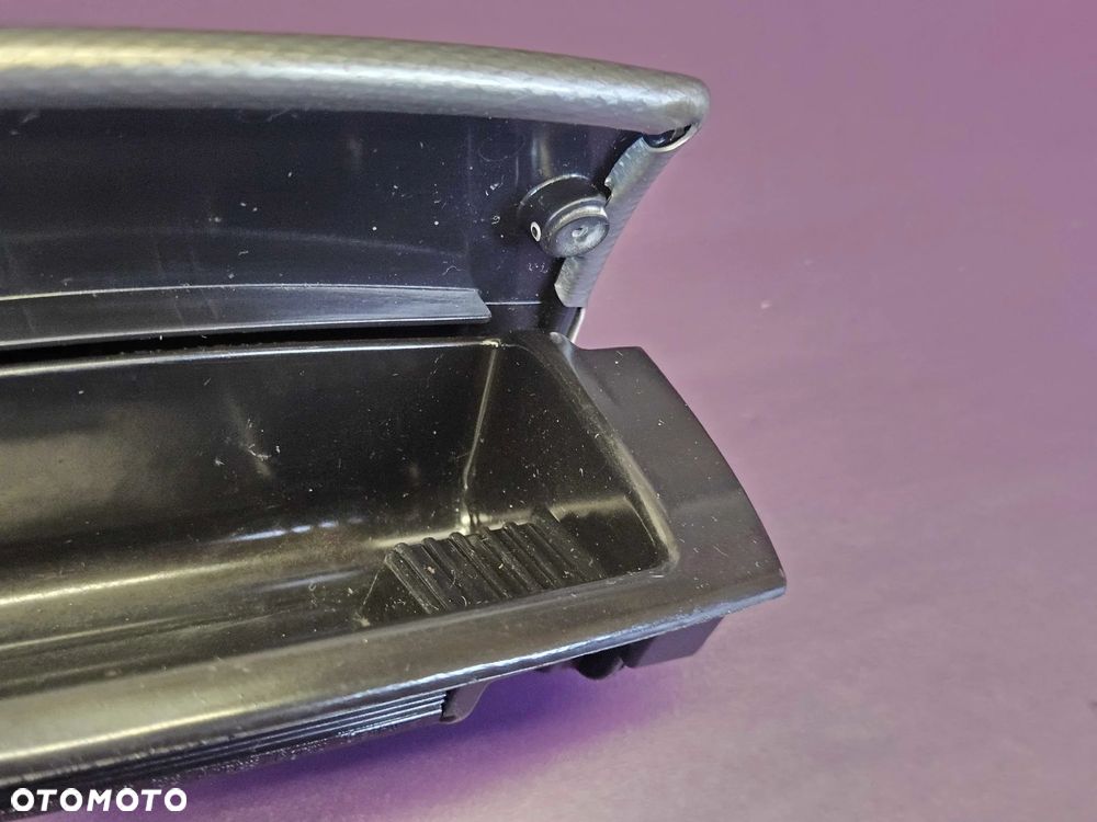 Popielniczka Tył Tylna 8E0857961 M 8E0858433 Klapka Wkład Srebrna Rybia Łuska Carbon Audi A4 B6 B7 - 16