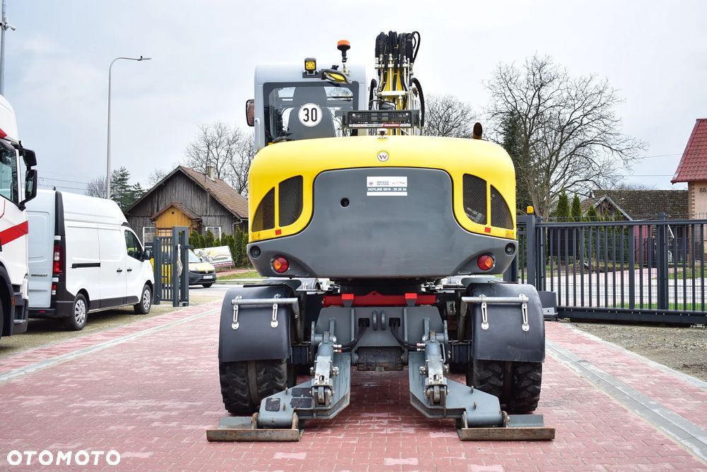 Wacker Neuson EW 100 Koparka kołowa 10.5 T/ Powertilt/ 4 Łyżki/ Podpory + Pług/ 2021/ 3.700 Mth/ Sprowadzona z Austri ! - 7