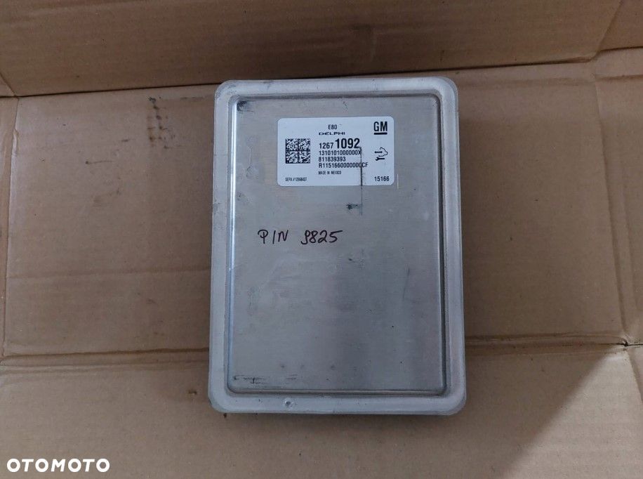 Komputer sterownik silnika Opel Adam 1.0T 12671092 PIN - 1