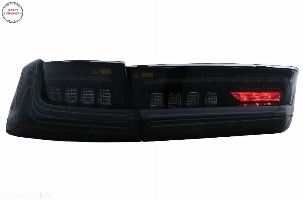 Stopuri LED BMW Seria 3 G20 Sedan (2018-2022) Aspect Laser Negru- livrare gratuita - 11