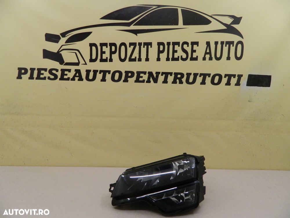 Far stanga Skoda karoq Halogen, 2017,  2018, 2019, 2020, 2021, cod origne 57B941015A. - 2