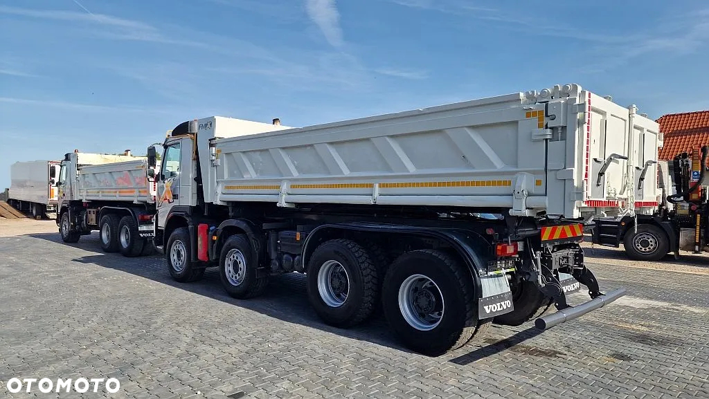 Volvo Fmx 410 8x4 Kiper Hydroburta Wywrot Nowe Opony - 11