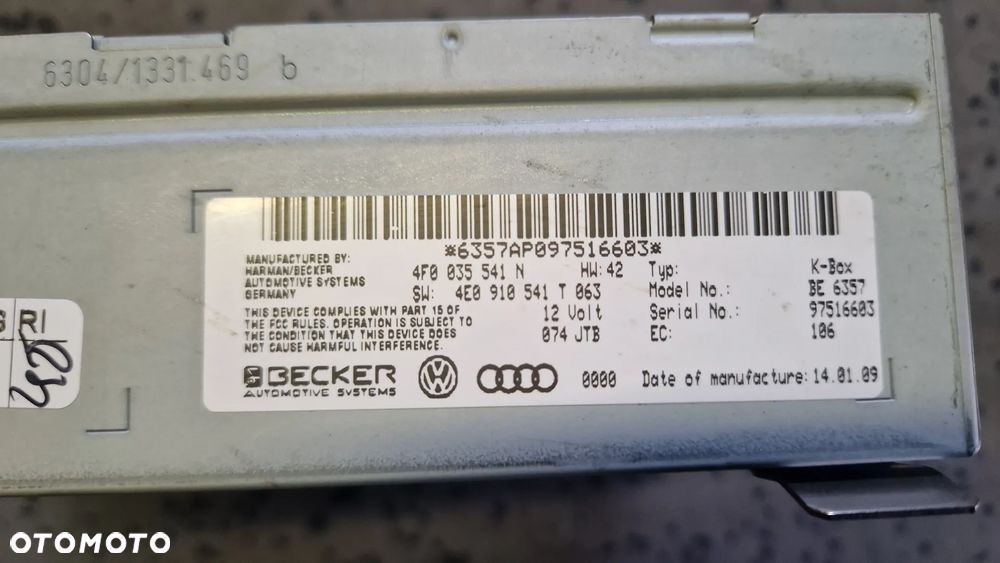 AUDI A4 B8 TUNER RADIA 4F0035541N - 3