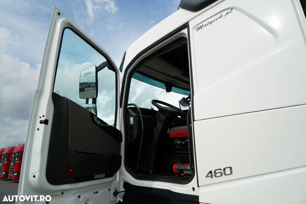 Volvo FH 460 / SISTEM HIDRAULIC / CABINĂ JOSĂ / ANVELOPE 100% / 2018 / IMPORTAT - 22