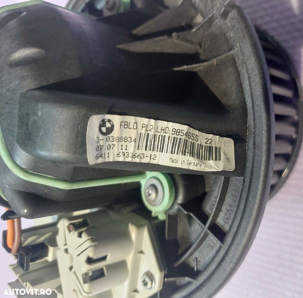 Ventilator aeroterma BMW E81 E82 E87 E88 E90 E91 E92 E93 E84 E89 - 3