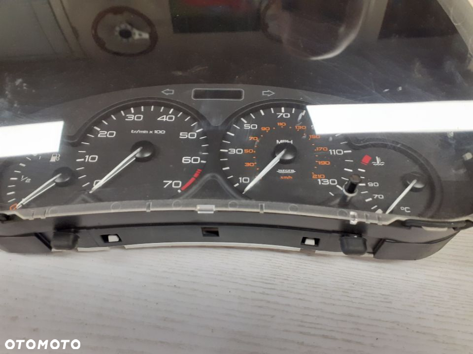 ZEGARY LICZNIK PEUGEOT 206 LIFT DWIE WTYCZKI 9641575480 - 2