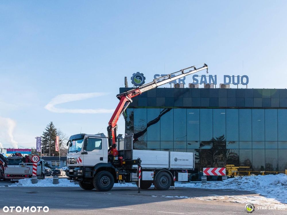 MAN TGM 18.340 4x4 Palfinger PK 18002 HDS Żuraw - 4