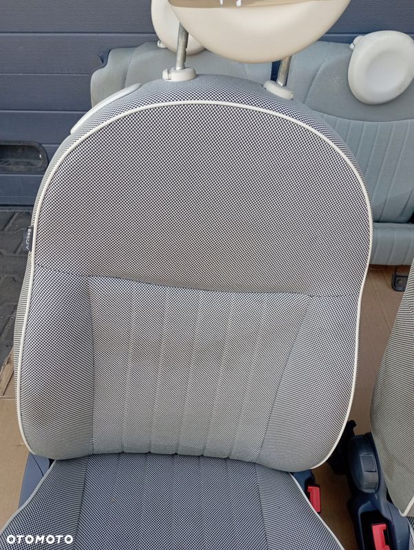 FIAT 500 FOTELE KANAPA KOMPLET EUROPA - 3