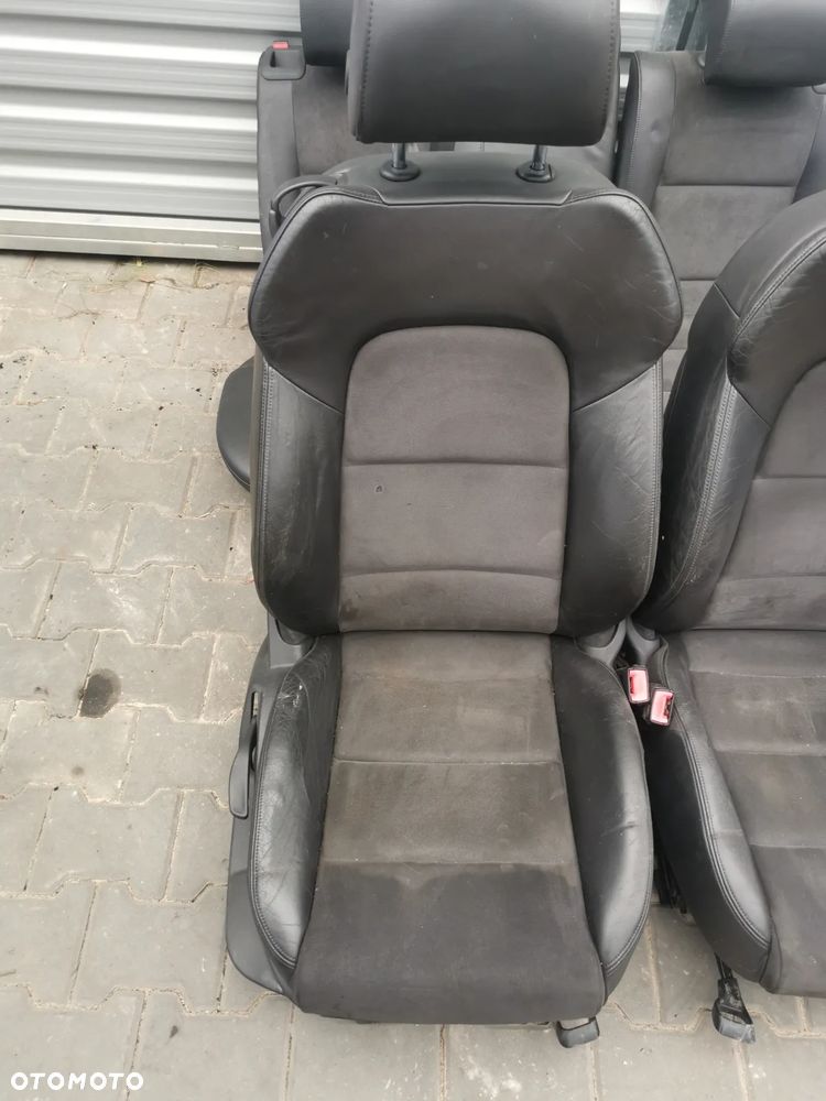 Audi A3 8P Fotele Kanapa Półskóra 3 DRZWI - 6