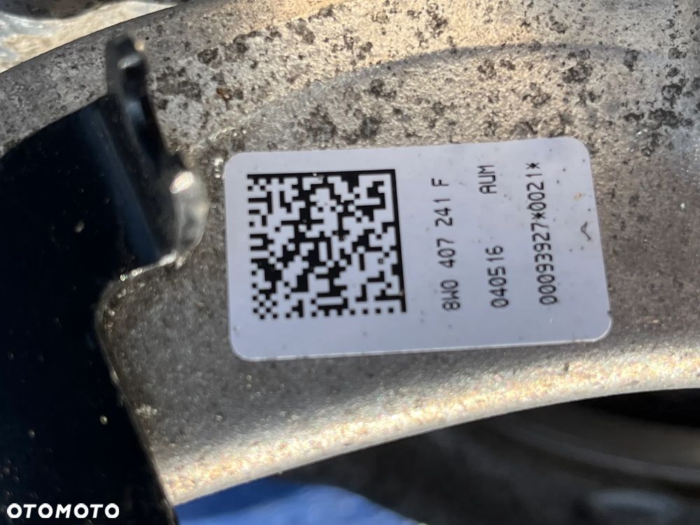 ZWROTNICA LEWY PRZÓD AUDI A4 B9 8W0407241 F ZAWIESZENIE PRAWE AMORTYZATRO A4 B9 - 5