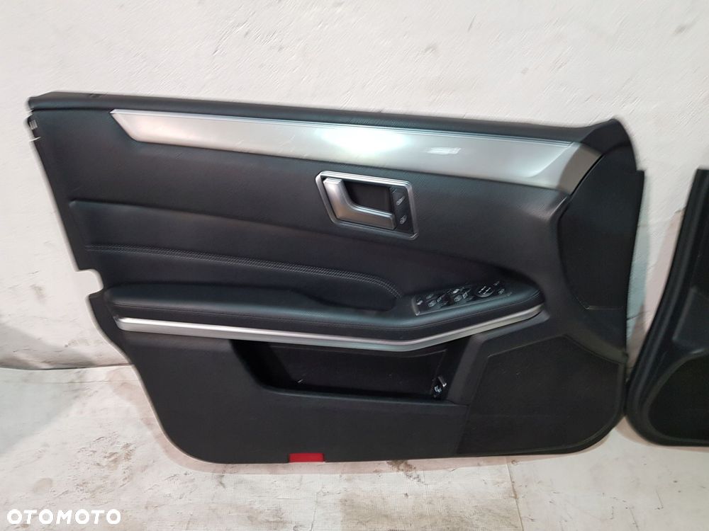 boczki drzwi skóra mercedes e-klasa w212 lift kombi komplet - 2