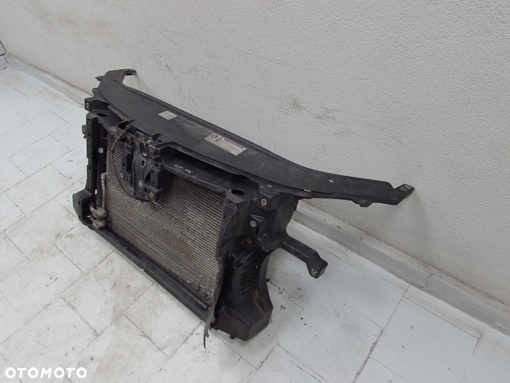 VW PASSAT B7 2.0 TDI CFFB 10-15 WZMOCNIENIE CZOLOWE PAS PRZEDNI CHLODNICE WENTYLATOR 3C0121253AR - 2