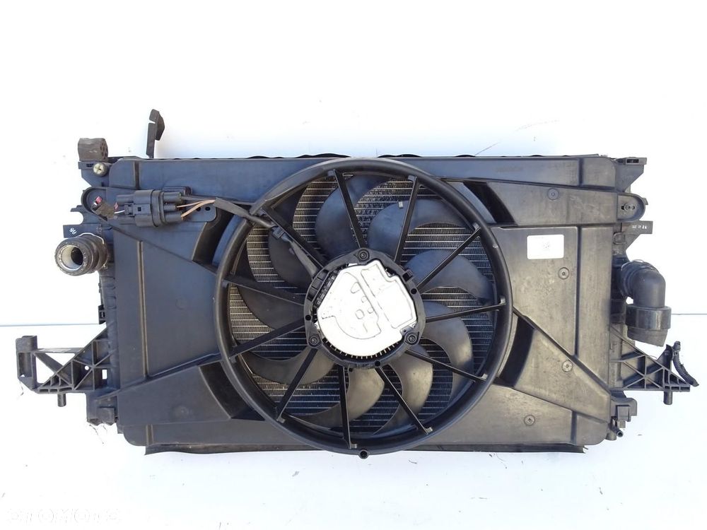 KOMPLET CHŁODNIC WENTYLATOR B14XE LV7 1.4 16V B 100 KM 74kW OPEL ASTRA V K - 2