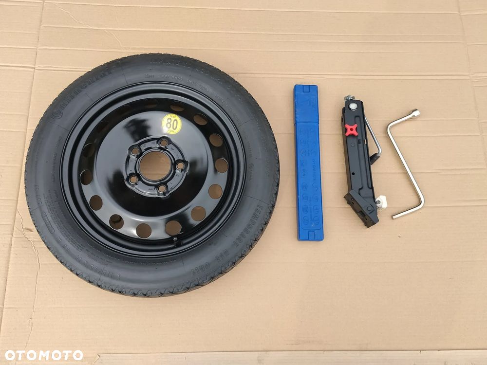 KOŁO DOJAZDOWE  dojazdówka zapasowe BMW R16 SERIA 1 E87 E88 E82 + zestaw - 1