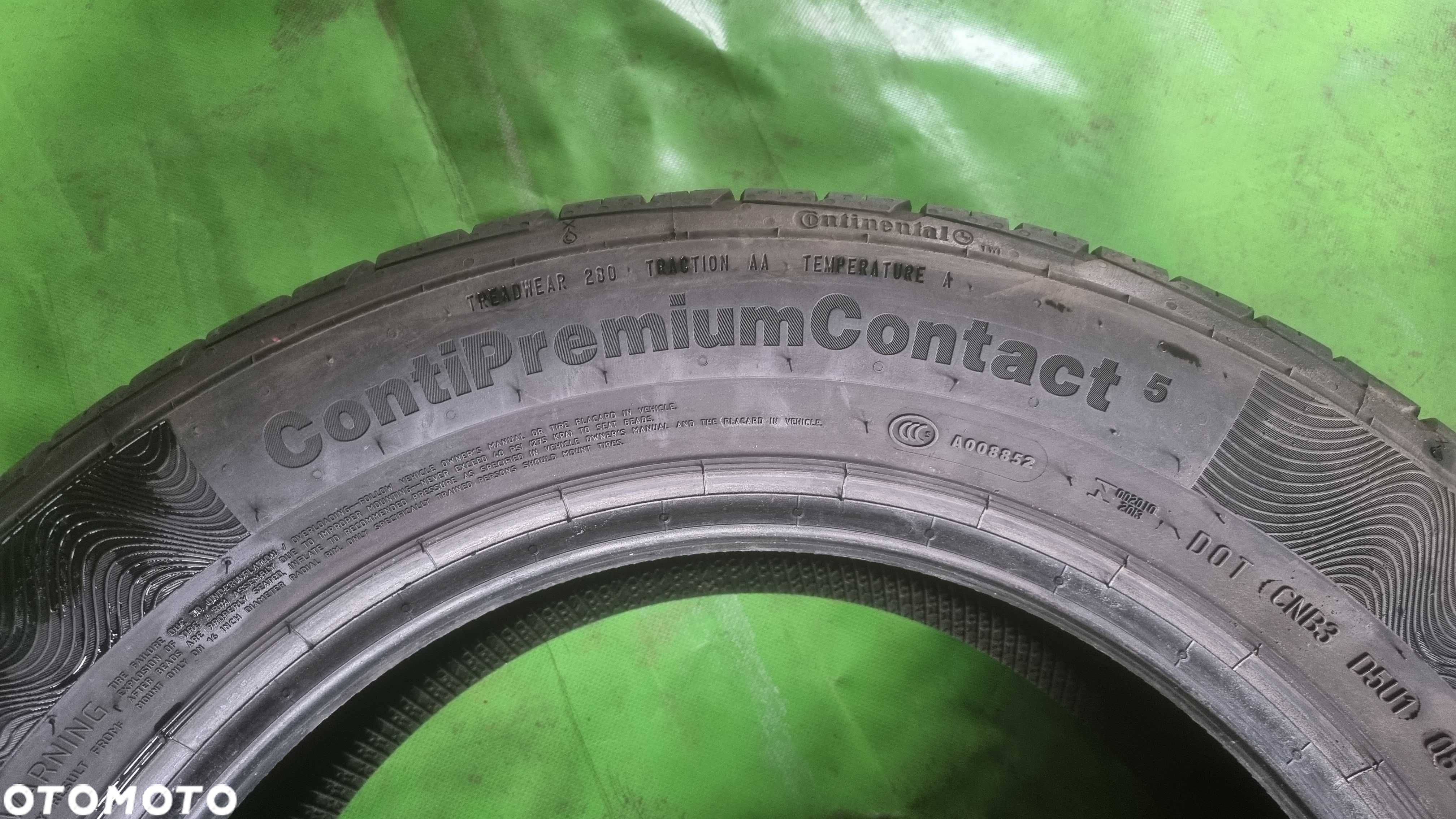 2 Opony letnie 215/55r16 Continental Premium Contact 5 Warszawa - 2