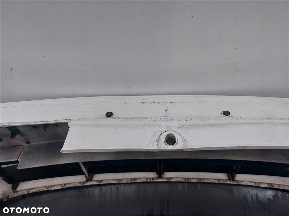 Zderzak przód przedni KRATKA Skoda Octavia II 04-13 BIAŁY 1Z0807221 - 16