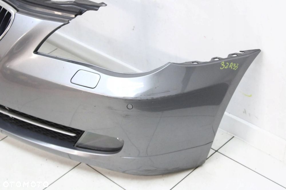 BMW 5 E60 E61 LIFT 2007R- ZDERZAK PRZÓD PRZEDNI PDC XENON A52 - KOD LAKIERU - 9