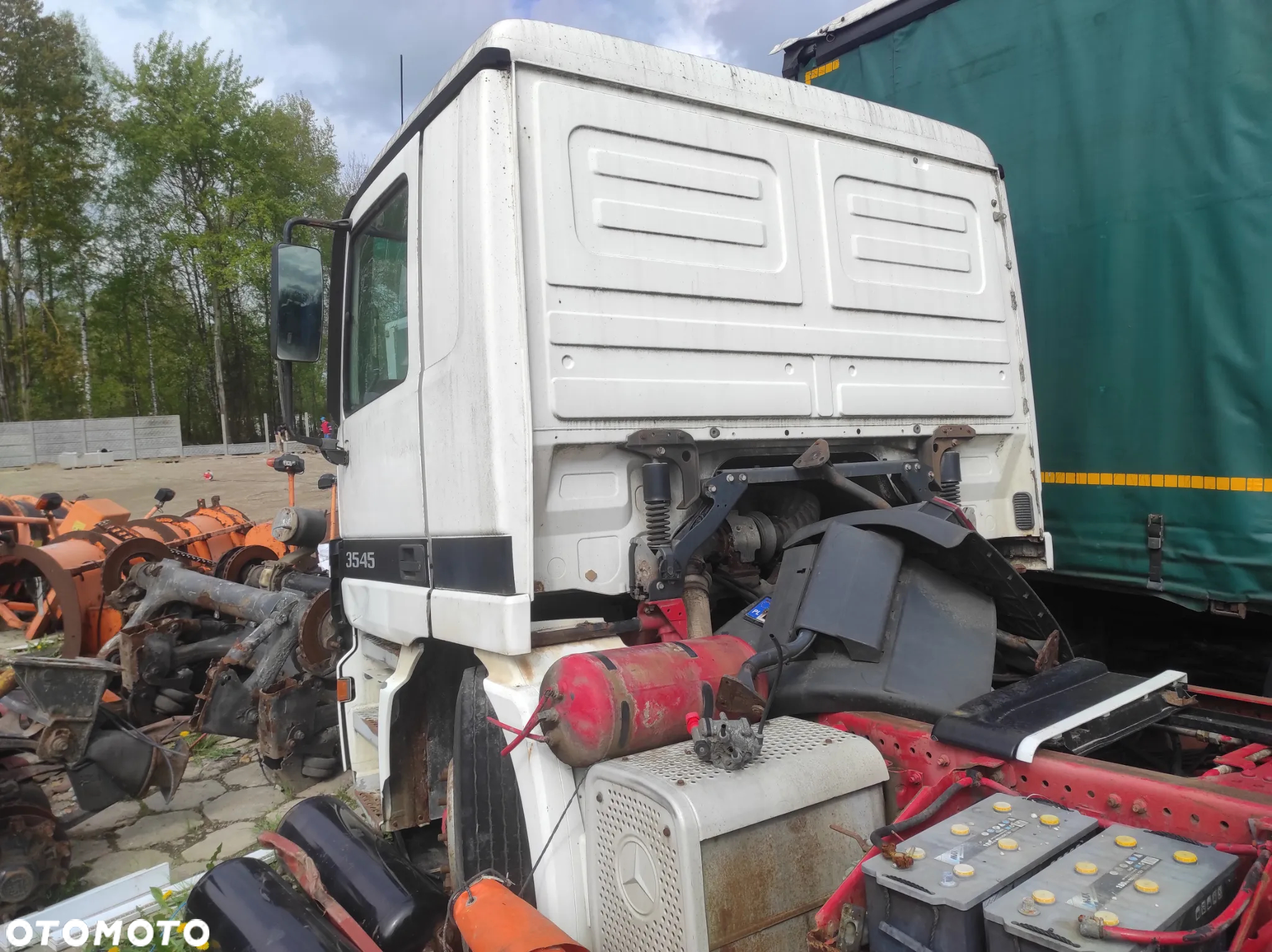 MERCEDES ACTROS 3545 Części !!! - 6