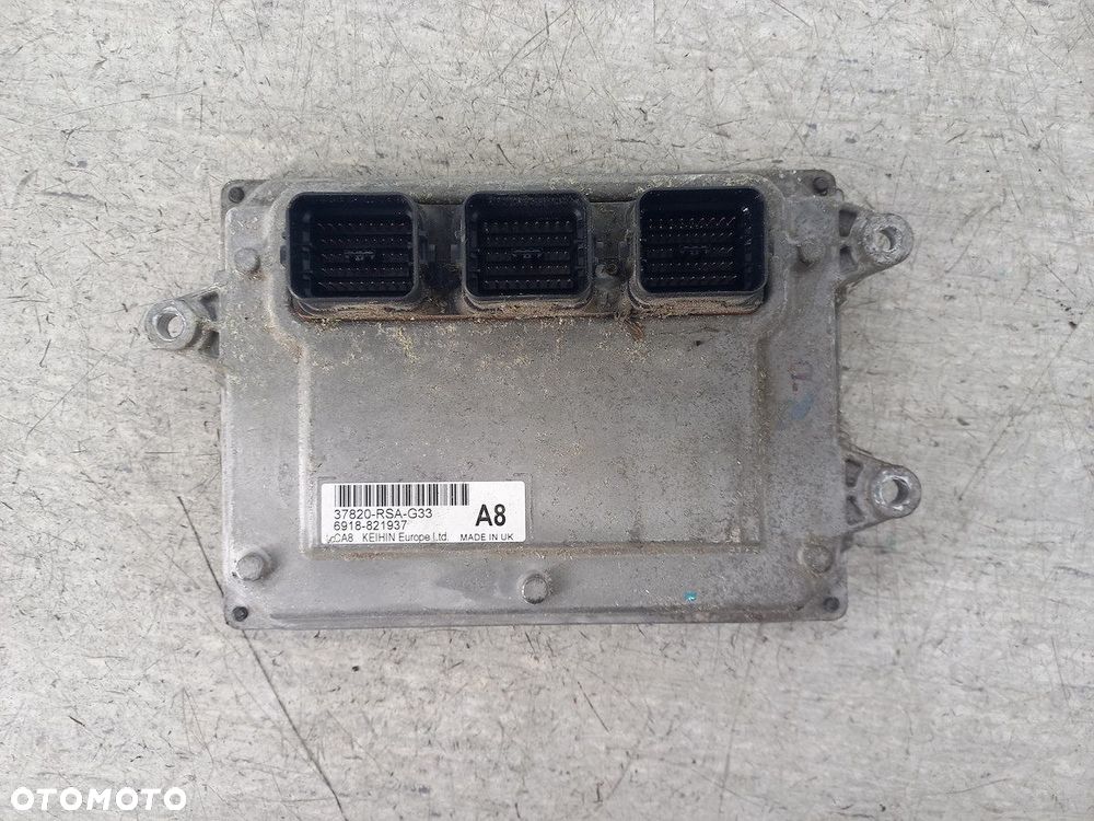 KOMPUTER, STEROWNIK HONDA CIVIC VIII 37820-RSA-G33 1.8 16V - 1