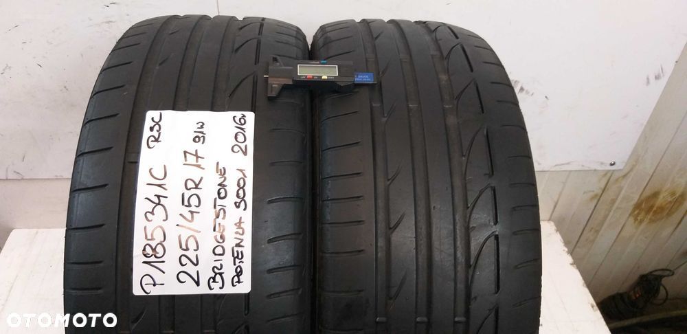 P185341C Para 225/45R17 91W Bridgestone Potenza S001 RSC RunFlat 2016r - 3