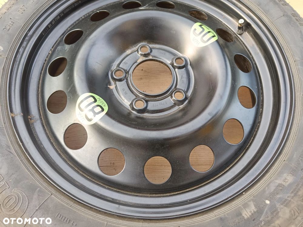BMW E60 E61 KOŁO DOJAZDOWE ZAPASOWE 135/80 17 ET18 - 2