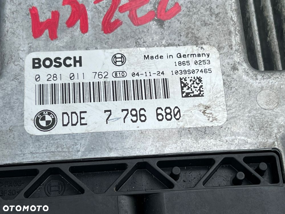 535d e60 e61 272km 7796680  0281011762 sterownik silnika zestaw - 2