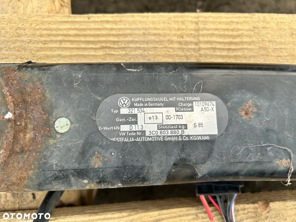 VOLKSWAGEN PASSAT B6 3C0 HAK HOLOWNICZY 3C0803881 - 3