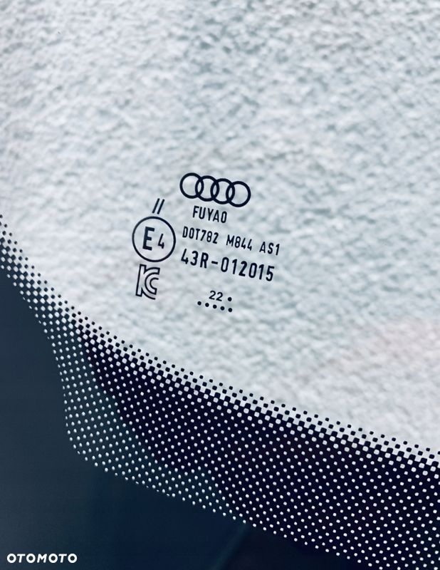 Szyba przednia czołowa AUDI A1 2018- SENSOR+ORYGINAŁ OE - 3