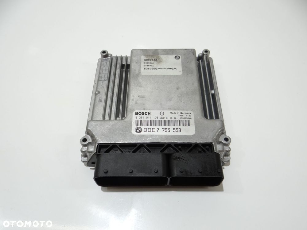 KOMPUTER STEROWNIK SILNIKA BMW E60 E61 256D2 AUTOMAT 7795553 (4647556) - 1