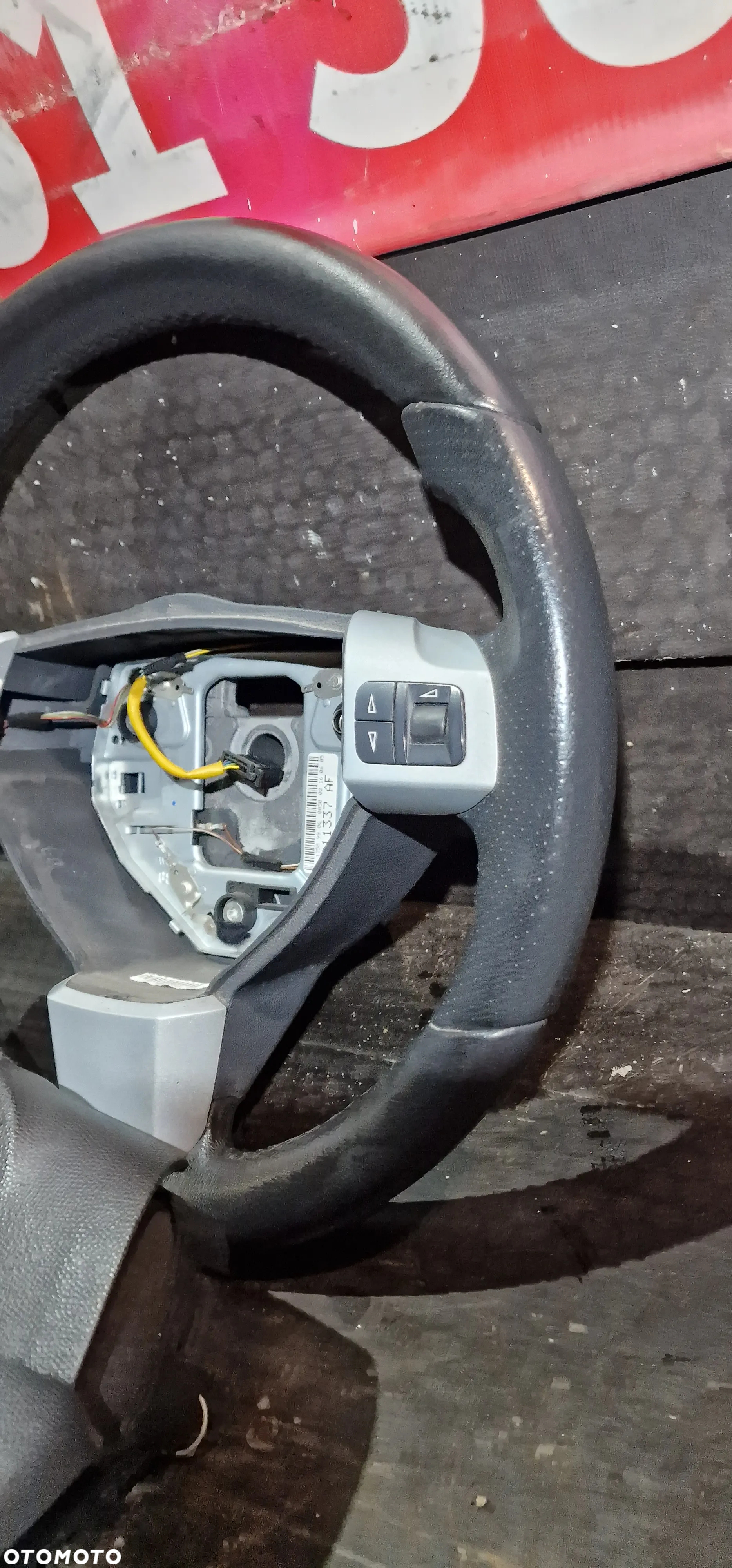 KIEROWNICA Skóra OPEL ASTRA H ZAFIRA B Multifunkcja - 5