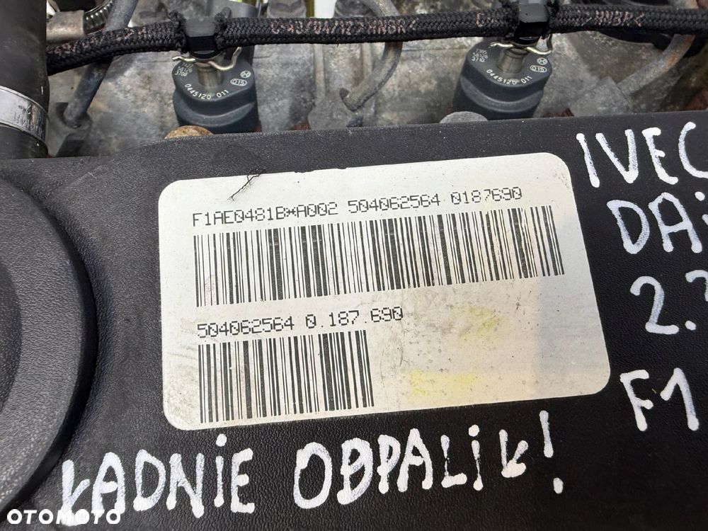 SILNIK F1AE0481B Iveco Daily III 2.3 HPI 116KM 2002-2011 diesel kompletny - 2