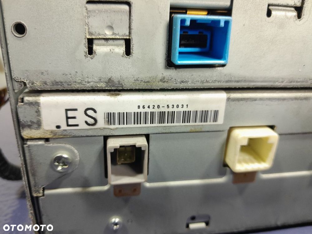 LEXUS IS II XE20 RADIO NAWIGACJA PRZEŁĄCZNIK KLIMATYZACJI 86111-53050 - 11