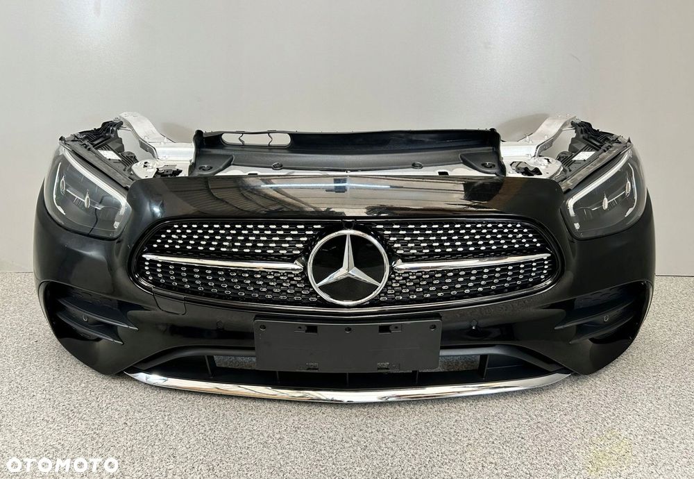 MERCEDES W213 LIFT AMG PRZÓD ZDERZAK CHŁODNICE PAS WZMOCNIENIE LAMPY - 3