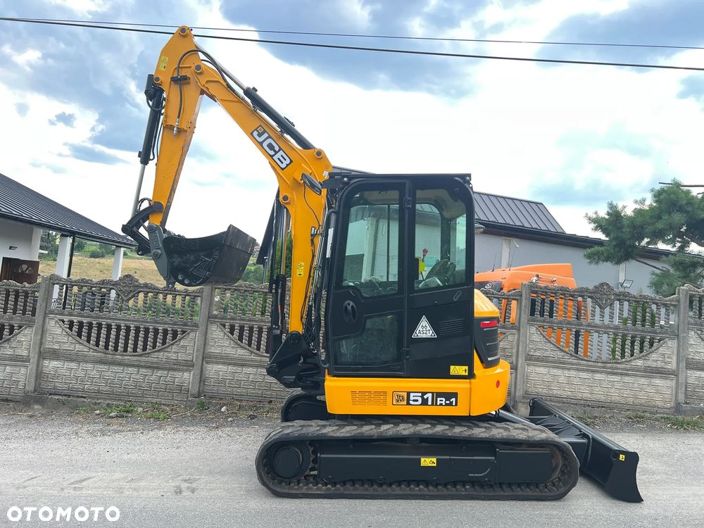 JCB 51R-1 | Koparka Gąsienicowa JCB 51 R | 5 Ton | Zerowy Obrys | Minikoparka | Super Stan | Sprowadzona | - 11