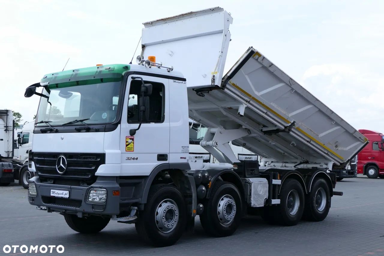 Mercedes-Benz ACTROS 32 440 / 8x4 / WYWROTKA + HYDROBURTA / EPS + SPRZĘGŁO / ŁADOWNOŚĆ : 18 TON - 1