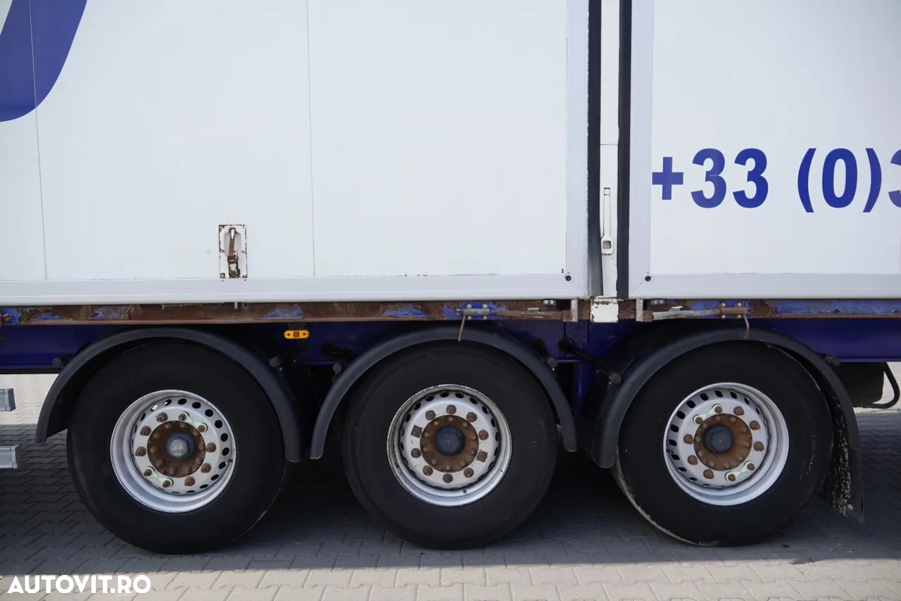 LeciTrailer CONTAINER / LADĂ / LATERALE DESCHISE / PLATĂ PUTERNICĂ PENTRU BALINĂ DE PODEA - 26