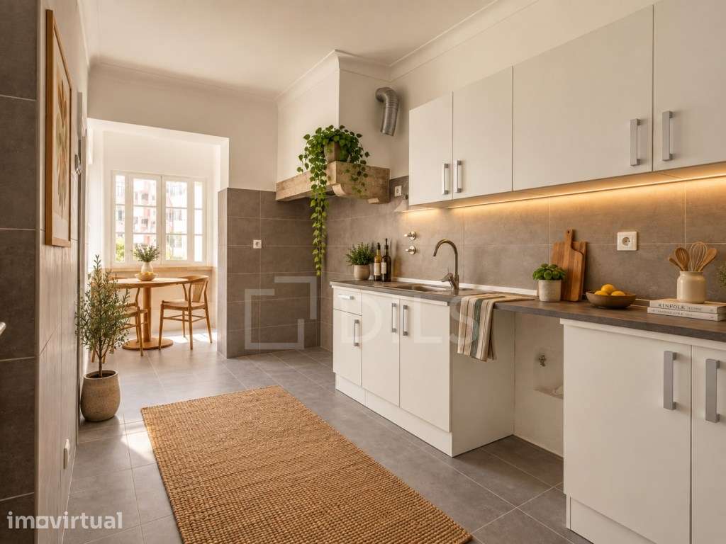 Apartamento T2+1 para arrendamento na Av. Madrid, Lisboa - Grande imagem: 3/23