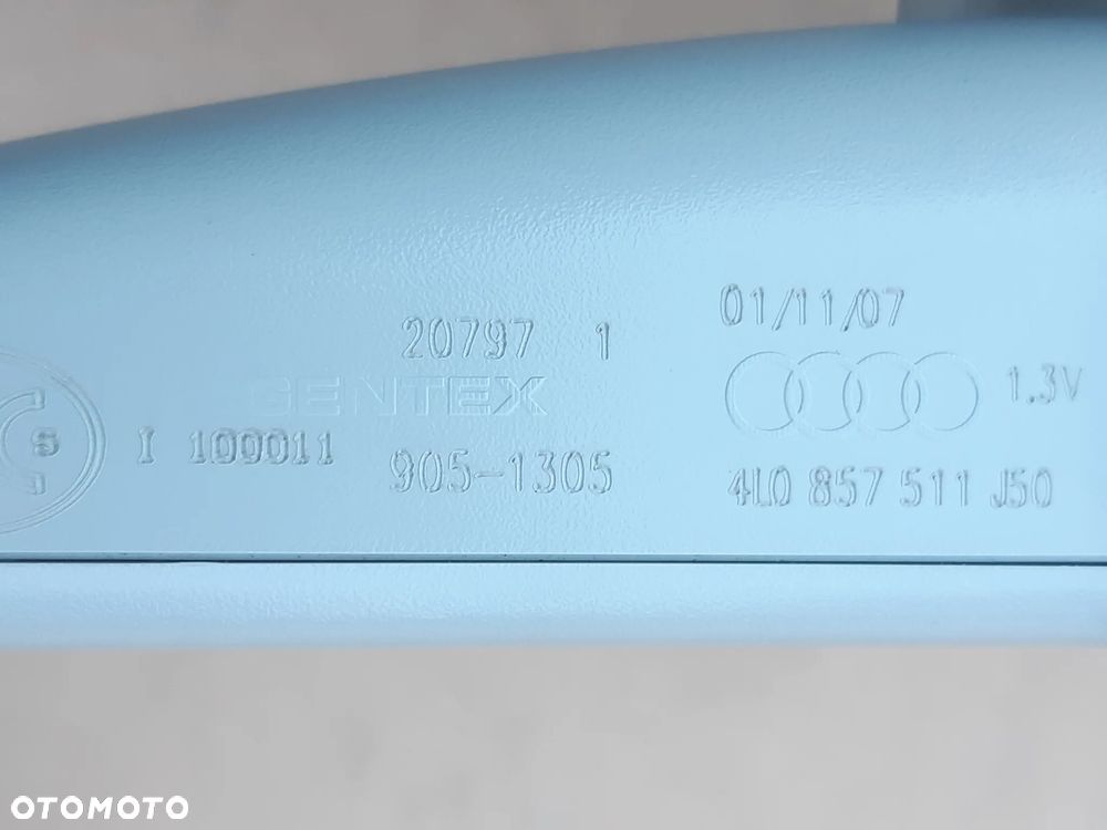 AUDI Q7 4L LUSTERKO WEWNĘTRZNE FOTOCHROM 4L0857511 J50 - 5