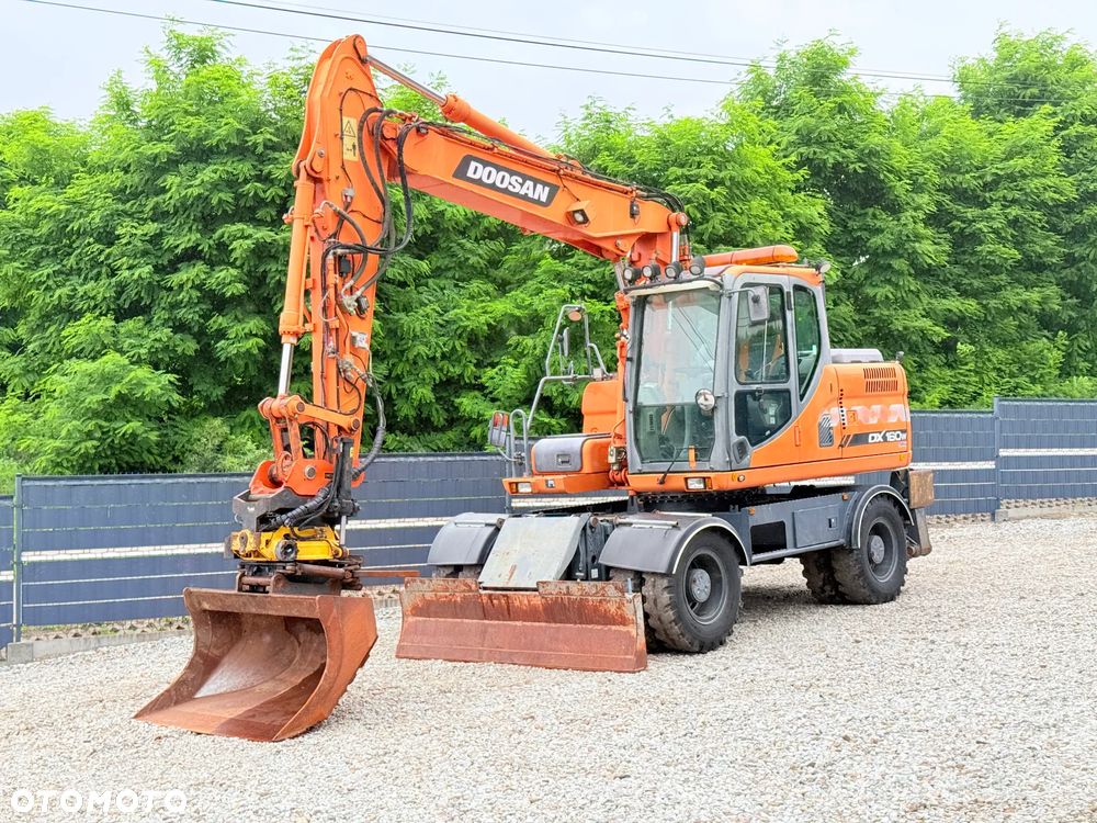 Doosan * DOOSAN DX160W *ROTOTILT* GPS 2D Leica * Sprowadzona * Stan Perfekcyjny * Koparka Kołowa * - 19