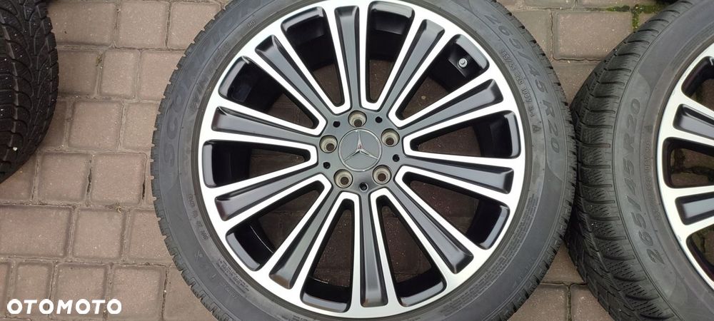 Koła Zimowe Felgi Aluminiowe Oryg. Mercedes GLE 265/45/20 Czujniki Pirelli - 2