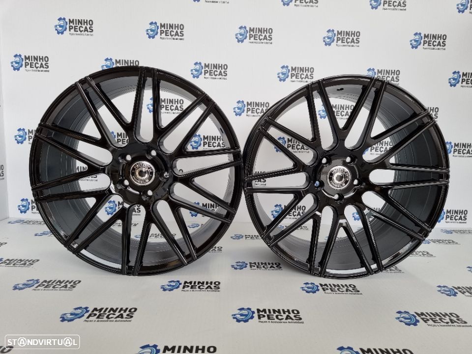 Jantes Wrath (WF-3) em 20 (5x120) Gloss Black - 1