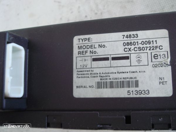 Leitor Cd Changer Toyota Avensis (_T25_) - 3