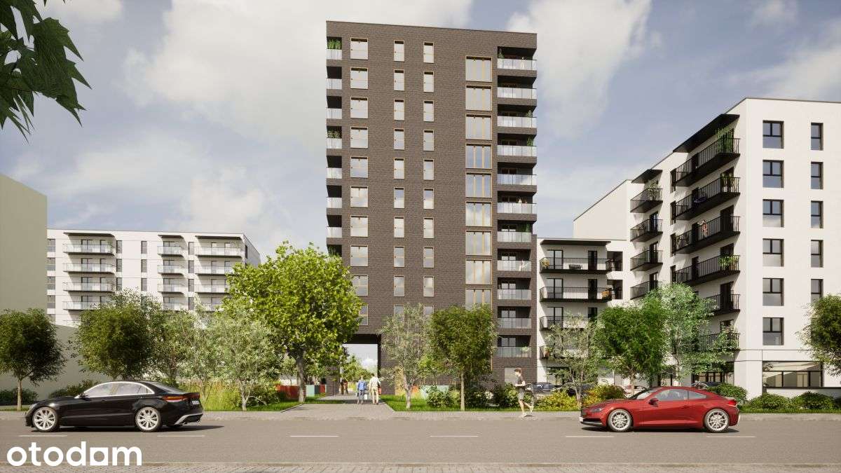 2-pokojowe mieszkanie 45m2 + balkon Bezpośrednio